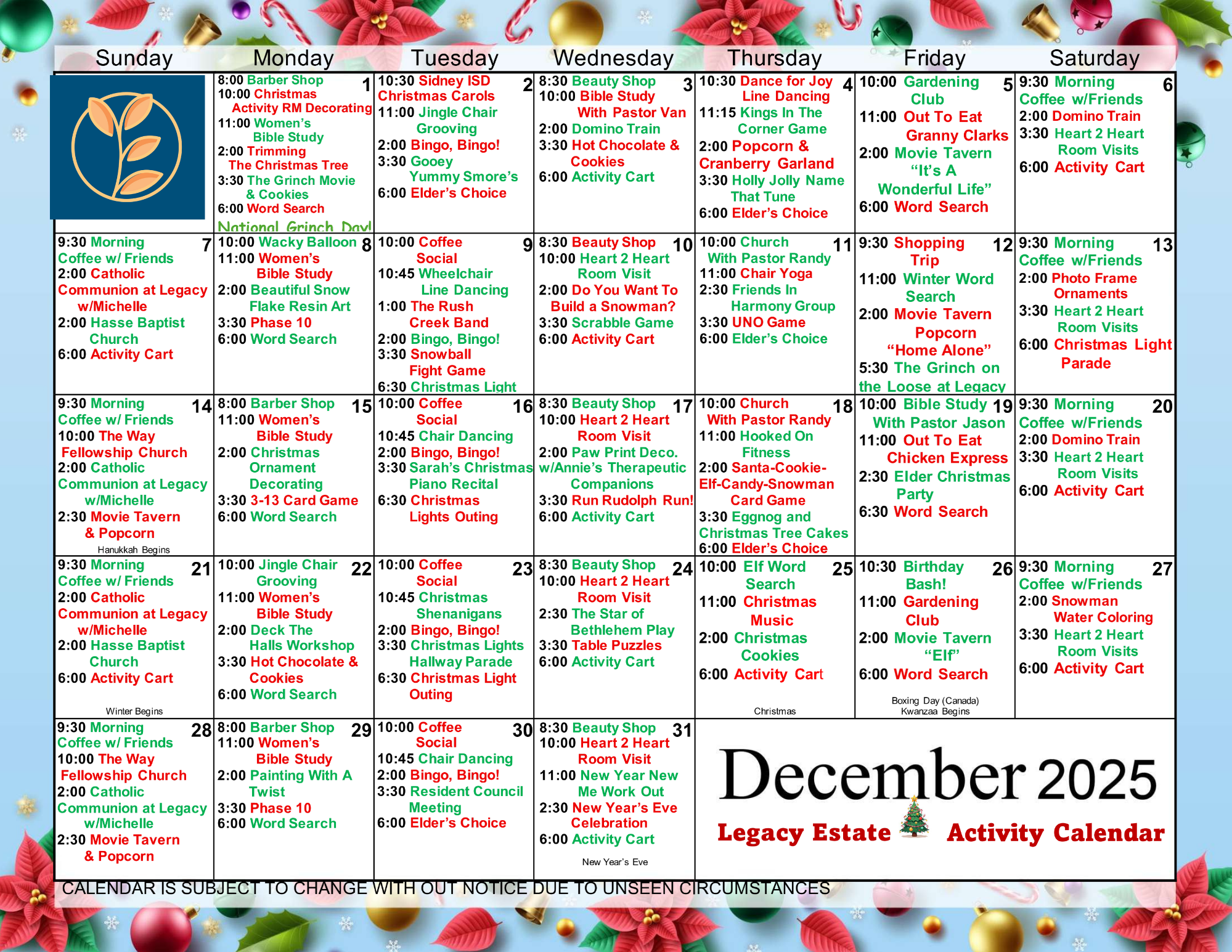 Celebrating a resident's 100th birthday