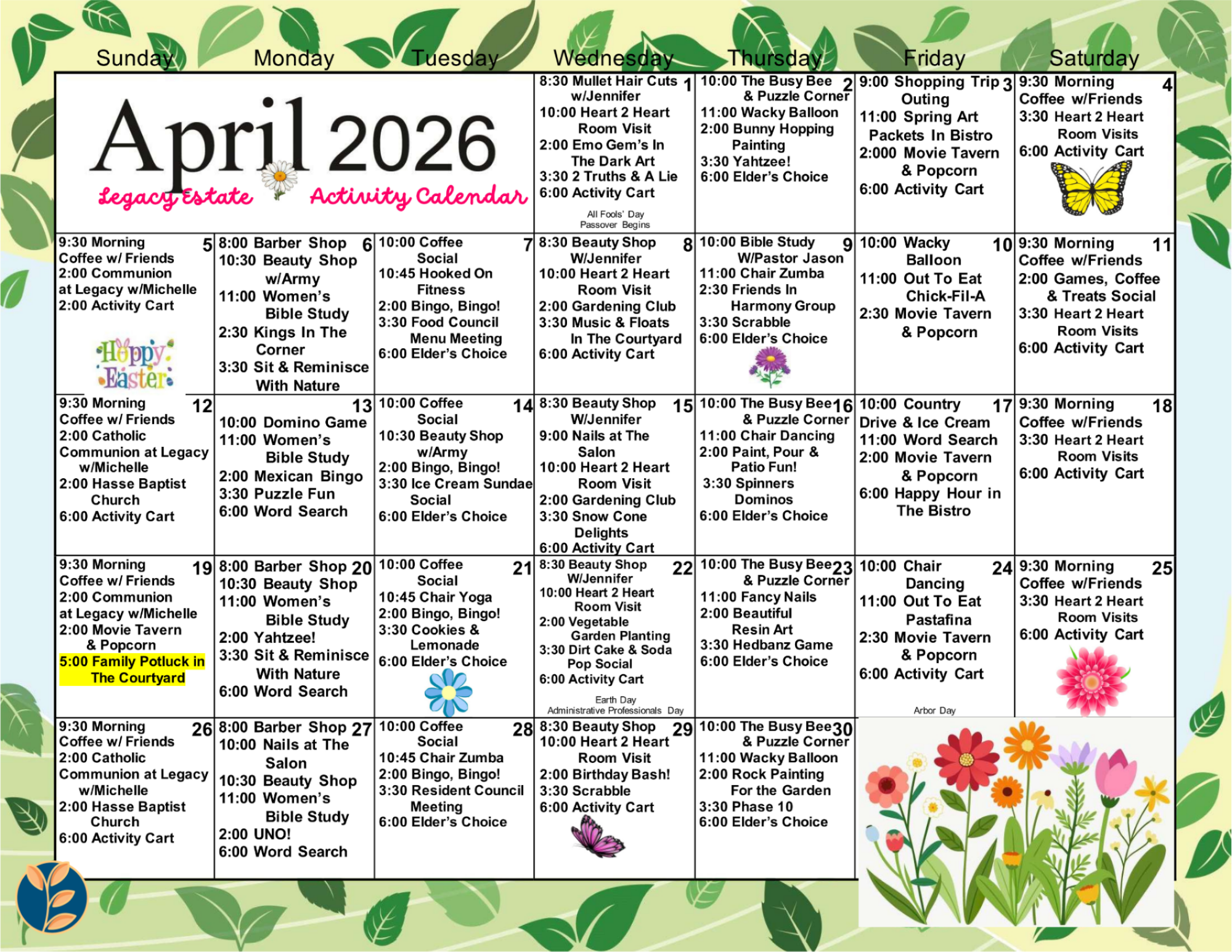 Celebrating a resident's 100th birthday